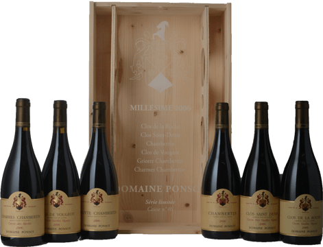 DOMAINE PONSOT Horizontal Assortment of Grand Cru six-pack 2006 Set image number 0