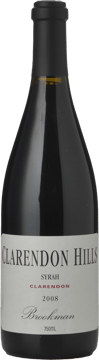 CLARENDON HILLS Brookman Vineyard Syrah, McLaren Vale 2008 Bottle image number 0