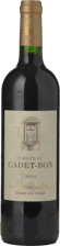 CHATEAU CADET-BON Grand cru classe, St-Emilion 2015 Bottle