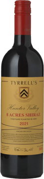 TYRRELL'S 8 Acres Shiraz, Hunter Valley 2021 Bottle image number 0