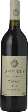 LAKE'S FOLLY Cabernets, Hunter Valley 2018 Bottle image number 0