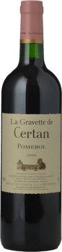 LA GRAVETTE DE CERTAN, Pomerol 2009 Bottle image number 0