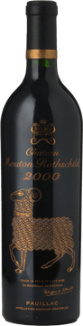 CHATEAU MOUTON-ROTHSCHILD 1er cru classe, Pauillac 2000 Bottle image number 0