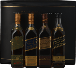 JOHNNIE WALKER The Johnnie Walker Collection 4 x 200ml bottle Set Whisky NV Set
