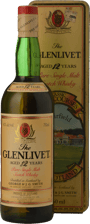 THE GLENLIVET 12 Year Old Classic Golf Courses Muirfield 40% ABV, Scotland NV Bottle