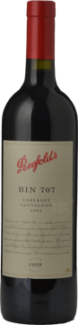 PENFOLDS Bin 707 Cabernet Sauvignon, South Australia 2002 Bottle image number 0