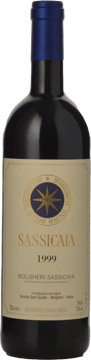 TENUTA SAN GUIDO Sassicaia, Bolgheri DOC 1999 Bottle image number 0