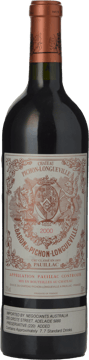 CHATEAU PICHON-LONGUEVILLE BARON 2me cru classe, Pauillac 2000 Bottle image number 0