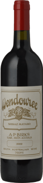 WENDOUREE Shiraz Mataro, Clare Valley 2002 Bottle image number 0