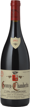 DOMAINE ARMAND ROUSSEAU Les Cazetiers 1er cru, Gevrey-Chambertin 2011 Bottle image number 0