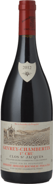 DOMAINE ARMAND ROUSSEAU Clos St Jacques 1er cru, Gevrey-Chambertin 2012 Bottle image number 0