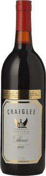 CRAIGLEE Shiraz, Sunbury 1990 Bottle image number 0