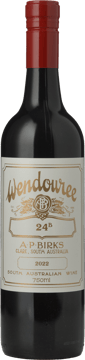 WENDOUREE 24B Shiraz, Clare Valley 2022 Bottle image number 0