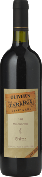 OLIVER'S TARANGA VINEYARDS Shiraz, McLaren Vale 1999 Bottle image number 0