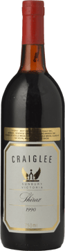 CRAIGLEE Shiraz, Sunbury 1990 Bottle image number 0