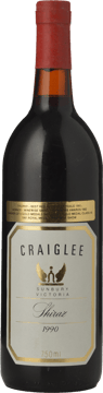 CRAIGLEE Shiraz, Sunbury 1990 Bottle image number 0