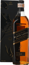 JOHNNIE WALKER Black Label 12 years 40% ABV , Scotland NV One Litre Bottle