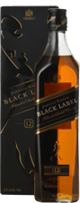 JOHNNIE WALKER Black Label 12 years 40% ABV , Scotland NV 700ml