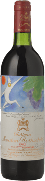 CHATEAU MOUTON-ROTHSCHILD 1er cru classe, Pauillac 1982 Bottle image number 0