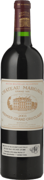CHATEAU MARGAUX 1er cru classe, Margaux 2003 Bottle image number 0