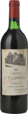 CHATEAU L'EVANGILE, Pomerol 1982 Bottle