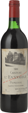 CHATEAU L'EVANGILE, Pomerol 1982 Bottle image number 0