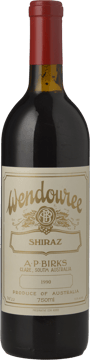 WENDOUREE Shiraz, Clare Valley 1990 Bottle image number 0
