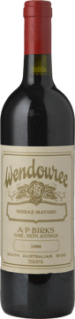 WENDOUREE Shiraz Mataro, Clare Valley 1996 Bottle image number 0