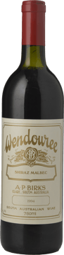 WENDOUREE Shiraz Malbec, Clare Valley 1994 Bottle image number 0