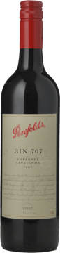 PENFOLDS Bin 707 Cabernet Sauvignon, South Australia 2008 Bottle image number 0