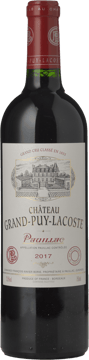 CHATEAU GRAND-PUY-LACOSTE 5me cru classe, Pauillac 2017 Bottle image number 0