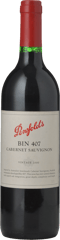 PENFOLDS Bin 407 Cabernet Sauvignon, South Australia 2000 Bottle image number 0