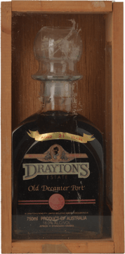 DRAYTONS FAMILY WINES 21 Year Old Decanter Port, Hunter Valley NV Bottle image number 0