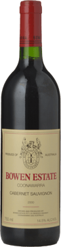 BOWEN ESTATE Cabernet Sauvignon, Coonawarra 2000 Bottle image number 0