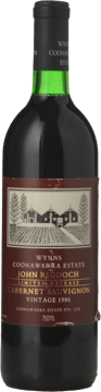 WYNNS COONAWARRA ESTATE John Riddoch Cabernet Sauvignon, Coonawarra 1986 Bottle image number 0