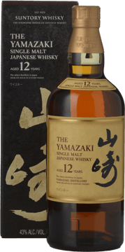 SUNTORY Yamazaki 12 Year Old 43% ABV Single Malt Whisky, Japan NV 700ml image number 0