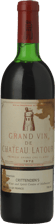 CHATEAU LATOUR 1er cru classe, Pauillac 1972 Bottle