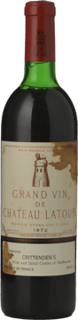 CHATEAU LATOUR 1er cru classe, Pauillac 1972 Bottle image number 0