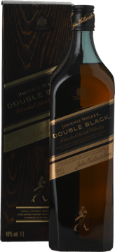 JOHNNIE WALKER Double Black Scotch Whisky 40% ABV, Scotland NV One Litre Bottle image number 0