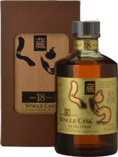 HELIOS DISTILLERY Kura 18 Years Old Single Cask 40% ABV Single Malt Whisky, Japan NV 720ml