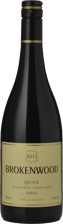 BROKENWOOD WINES Quail Shiraz, Hunter Valley & McLaren Vale 2012 Bottle