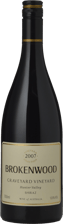 BROKENWOOD WINES Graveyard Vineyard Shiraz, Hunter Valley 2007 Bottle