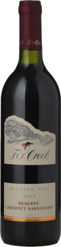 FOX CREEK WINES Reserve Cabernet Sauvignon, McLaren Vale 1999 Bottle image number 0