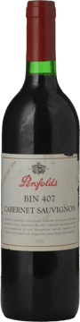 PENFOLDS Bin 407 Cabernet Sauvignon, South Australia 1998 Bottle image number 0