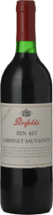 PENFOLDS Bin 407 Cabernet Sauvignon, South Australia 1998 Bottle image number 0