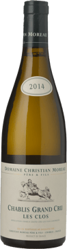 DOMAINE CHRISTIAN MOREAU Les Clos Grand Cru, Chablis 2014 Bottle image number 0