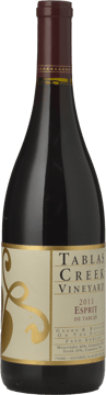 TABLAS CREEK Esprit De Tablas Mourvedre Syrahs Grenache Counoise, Paso Robles 2011 Bottle image number 0
