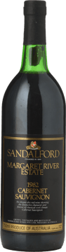 SANDALFORD Cabernet Sauvignon, Margaret River 1982 Bottle image number 0