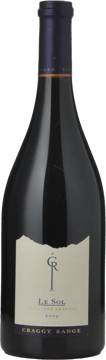 CRAGGY RANGE WINERY Le Sol Gimblett Gravels Syrah, Hawkes Bay 2009 Bottle image number 0