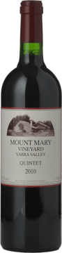 MOUNT MARY Quintet Cabernet Blend, Yarra Valley 2010 Bottle image number 0